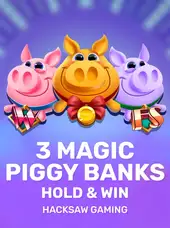 3 Magic Piggy Banks Hold & Win