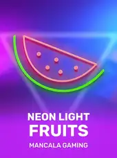 Neon Light Fruits