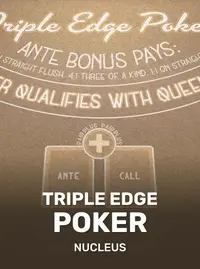 Triple Edge Poker (Three Card Poker)